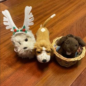 American Girl Doll dogs and rabbit